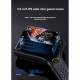 Portable Pocket Digital Electronic Microscope AF Lens 500X Magnification 3Inch Screen Autofocus V1366-AZ2-W-14595