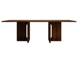 Oak Melamine Dining Table 6 Seater V912-22APLD005-OAK