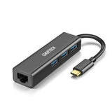 CHOETECH HUB-U02 USB-C To Ethernet Hub V28-ELECHOHUBU02