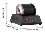 Rock Tumbler 4lbs Rock Polishing 4 Speed Settings 9-Day Polishing Timer Stone Polishing V952-YSDMJHS4DDSJTPGYE001V3