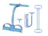 Workout Set Breathing Trainer,6 Tube Resistance Bands& 8-Tube Elastic Pedal Puller Resistance Band V1337-74-XXOQ-KXFB