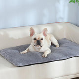 Pet Thermal Blanket Washable Self-Warming Cat Bed Self-Heating Cushion Grey V1263-JX-6166-3