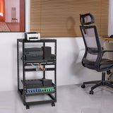 20U Open Frame Server 15''-40'' Adjustable Depth, Free Standing or Wall Mount Network Server V952-KFSJJH20U2340PHVWV0