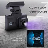 Hd Dual Recording Car Driving Recorder With Wifi & Gps Function - M200 PRL-49133060DBT