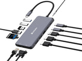 Verbatim USB-C Pro Multiport Hub- 14 Ports V1202-V2-USV-32154
