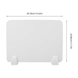 1Set Desktop Privacy Board for Students Sneeze Guard Barrier V1370-AZ4-08564