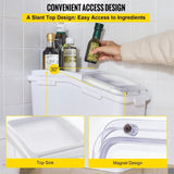 VEVOR Ingredient Storage Bin, 11.4 Gallon Capacity Shelf Ingredient Bin, 280 Cup Flour Bins on V952-SLMTBDDWC50LYW8LNV0
