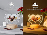 Personalized Couples Gifts,Acrylic Plaque Personalised Night Light Birthday Gifts For Custom V1369-AZ3-W-22156