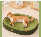 Pet Bed Dog Bed Cat Bed All-Season Washable Dog Bed Small Dog Bed Medium Dog - tan - Size XL90-75-12 V1347-DSZ-PET-BED-001-TAN-XL90-75-12