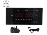 100240V LED Digital Clock Multifunction Wall Clock with Temperature Humidity Perpetual Calendar V1294-YM0901-3115210105512