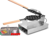 Commercial Electric Egg Puff Bubble Cake Waffle Egg Maker Machine Nonstick V201-FCA0378SI8AU