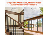 Staircase Balusters 101 Pack, 660 mm Aluminum Stair Balusters, 19 mm Water-Proof Round Metal Spindle V952-YXKLGZL101G2OOT2PV0