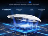 High-Performance Tri-Mode Wireless Gaming Mouse - 22000 DPI, Rechargeable, with RGB Charging V888-ELOSUNG35679
