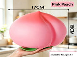 Oversized Slow Rebound Squish Toy, Dough Squeeze Stress Relief Fidget Toy, 17cm Pink Peach V1221-XM-LB5330-ZS185