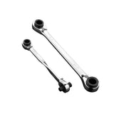 4 in 1 Ratchet Spanner, Double Headed Ratchet Wrench Ratcheting Spanner for Motor Mechanics, Motor V1369-AZ3-W-21413