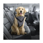 L Dog Harness 2 in 1 Combo - Car Travel Rides + Walks - No Pull Leash Seat Belt V238-SUPDZ-31702574563408