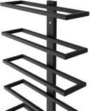 CARLA HOME Set 2 Pcs Metal Wall Mount Wine Rack for Wine Bottles, Liquor, Champagne LSB-36133