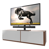 Kanto TTS100 Height Adjustable and Swivelling Tabletop TV Stand for 37" - 75" TVs V398-KO-TTS100