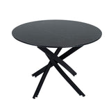 The Velvet Marble Table and Chair Set V264-DNT-410-BLK-DNC-414V-GRN-4