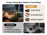 Artiss Double Bed Frame with Adjustable Headboard, Grey, 300kg Capacity BFRAME-H-VERA-D-CA-AB