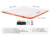 Inflatable Floating Dock, 10 x 10FT Inflatable Dock Platform, Non-Slip Water Floating Dock Mat with V952-CQFT10X6FTBJGZ8S7V0