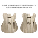 Polished Wood Type Electric Guitar Barrel DIY Electric Maple Guitar Barrel Body For TL Style Guitar V1366-AZ2-W-18527