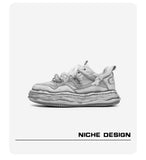 Canvas Sneakers Lightweight Shoes Breathable Sneakers Casual Footwear Everyday - Sky Blue - Size V1102-M-SHOE-86208-SKYB-6AU6EU39