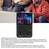 Gray Portable Retro Handheld Game Console 128GB 10000 Games Retro Handheld Games V201-R36S0128GY8AU