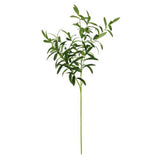Olive Long Stem Olive Tree Branches Artificial Plants Olive Tree Branches for Small Vase Tabletop V1369-AZ3-W-21025