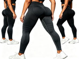 3D Anti Cellulite Leggings for Women - High Waist Compression, Seamless 4-Way Stretch for Yoga, Gym V1366-AZ2-W-11662