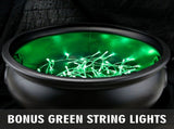 Halloween Decorations Outdoor - Large Witches Cauldron on 54" Tripod Hocus Pocus Candy Bucket, V1107-116-55113