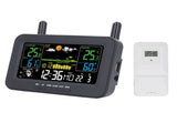 Indoor Outdoor Weather Wireless Station Thermometer Color Display Digital Temperature Humidity V1294-YM0901-3111240138512