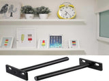 pcs Floating Shelf Bracket, Metal Shelf Bracket, Heavy Duty Hidden Shelf Bracket, V1237-ZY-203-5175