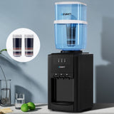Devanti Water Cooler Dispenser Bench Top 22L w/2 Filter WD-1103-22L-2FT-BK
