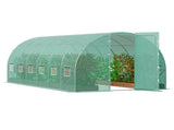 Walk-in Tunnel Greenhouse, 19.4x9.7x7.4 ft Hoop House Greenhouse Tunnel, Plant Hot House with V952-SDXWS20X10X7C44VZV0