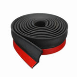 5m Garage Rolling Gate Bottom Sealing Strip Side Bottom Waterproof Rubber Dust-Proof Anti Rat V1192-AZ-W-29418