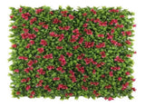 Luxury Flowering Pink Vertical Garden / Green Wall UV Resistant 1m X 1m V637-DP1009821