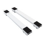 2 Sets Mobile Roller Bracket Furniture Raised Base Moving Wheels for Refrigerator Washing Machine V1294-YM0717-3117220184113
