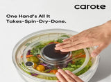 6.4 Qt Salad Spinner Large Lettuce Spinner Plastic Vegetable Fruit Washer, Vegetable Salad V1258-DP02-C-131
