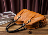 Vintage Bag Set Women'S Bag Set Tote Bag Cross-Body Bag Clutch Card Holder - Brown - Size 32-16-20 V1347-127-92090-BRN-32-16-20