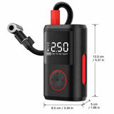 Portable Tire Inflator Air Compressor for Car Tires Wired DC 12V Power Plug-in Handheld Air Pump V1192-AZ-W-24201