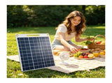 Portable Foldable Solar Panel 15W 5V with Dual USB Ports, Waterproof & Compact Design, Perfect for V1107-CS-UAZGGZ24