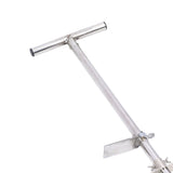 Soil Sampler Probe Stainless Steel Soil Probe with Foot Pedal Ergonomic T Handle Planting Tool V1294-YM0901-3111250010611