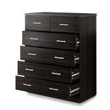 Artiss 6 Chest of Drawers - ANDES Walnut FURNI-NEW-DT-AB