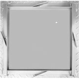 Recessed Manhole Cover 60 x 60 cm Clear Opening, Galvanized Steel Drain Cover Overall Size 67 x 67 V952-GB60X600000000001V0