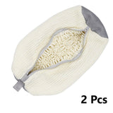 Reusable Shoe Washing Bag for Washing Machine Shape Retaining Shoe Laundry Bag Home Daily Use White V1221-XM-LB5535-ZS193