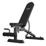 LSG GBH-300 Power Rack + GBN-006 14-Level FID Exercise Bench + 90kg Weight Set Package V420-LGPR-GBH300-B