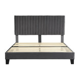 Levede Bed Frame Queen Size Mattress Grey BF1046-Q-GY