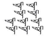 10pcs Beekeeping Bracket Rack Plastic Beehive Frame Holder Stand Beekeeping Equipment Beekeeping V1294-YM0901-3111250073213