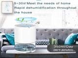 Dehumidifier - Air Dehumidifier - Small Dehumidifier - Smart Sleep Mode - Portable - Ultra Quiet - 3 V1188-MS-313-0530